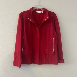 Chico’s Red Jacket
